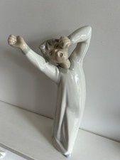 Lladro Nao Figure Boy Stretching and Yawning