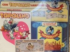 TOPOLINO 3399 3455 Disney Raccoglitori Paperdollari + Topodollari Gambadilegno