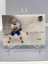 Mathew Barzal 23-24 The Cup The Show White /99 #SW-MB New York Islanders