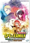 DVD Spy x Family Complete TV Series Season 1-3 Vol.1-50End + Code:White Movie