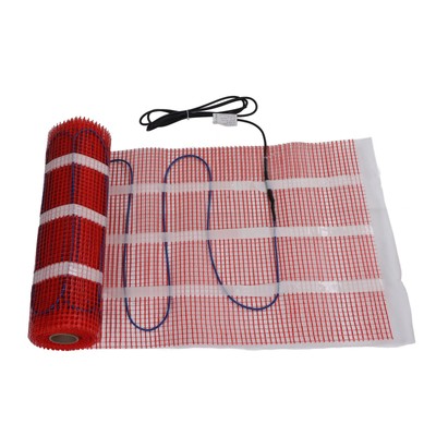 Floor Heating Mat Heat System Electric Radiant 220V With Thermostat Large Size