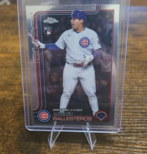 Topps Chrome Update Moises Ballesteros #USC7 Chicago Cubs Rookie Debut MLB Card