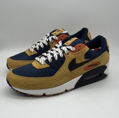 blue and tan air max