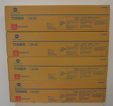 4 toner originali Konica Minolta TN613 A0TM350 magenta per bizhub C452 C552 C652