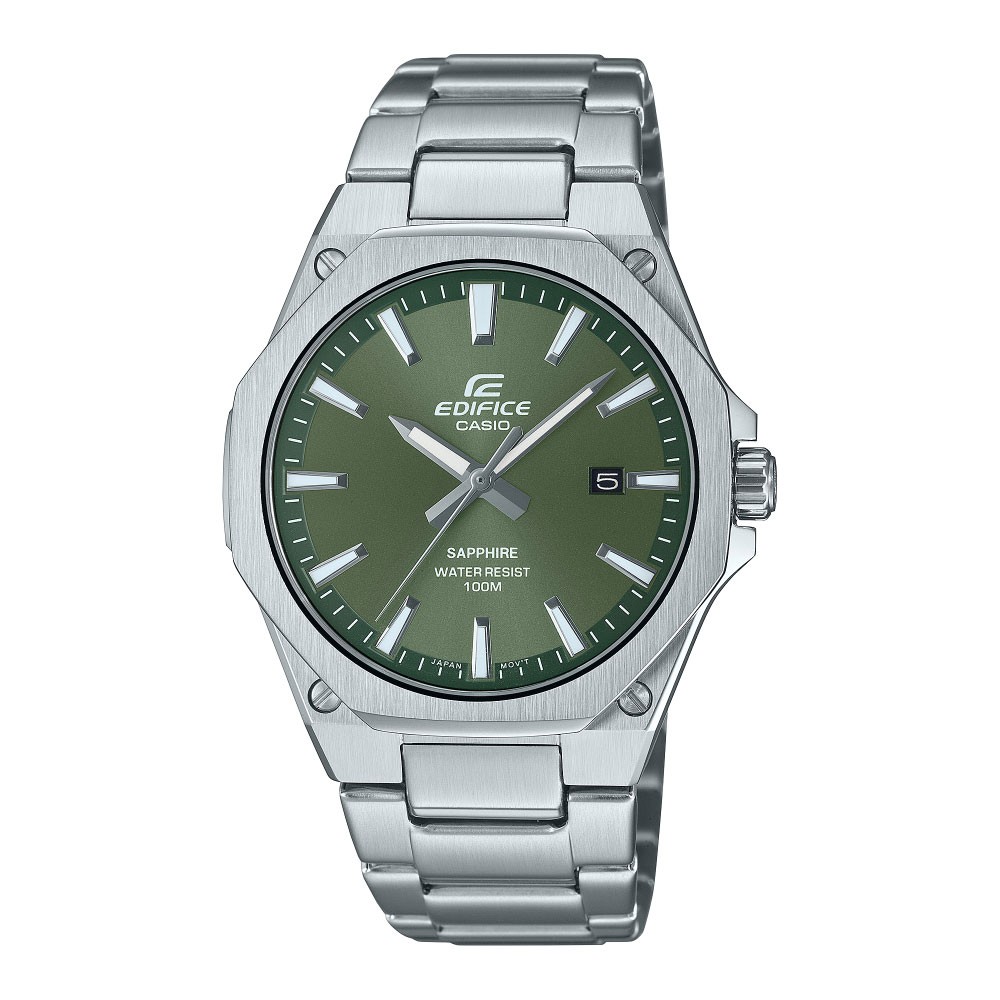 Casio Herren Silberfarben Uhr Edifice Classic Sapphire Nosize - Bild 2