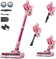 Cordless Vacuum Cleaner 35Kpa Powerful Lightweight Stick Vacuum Rechargeable