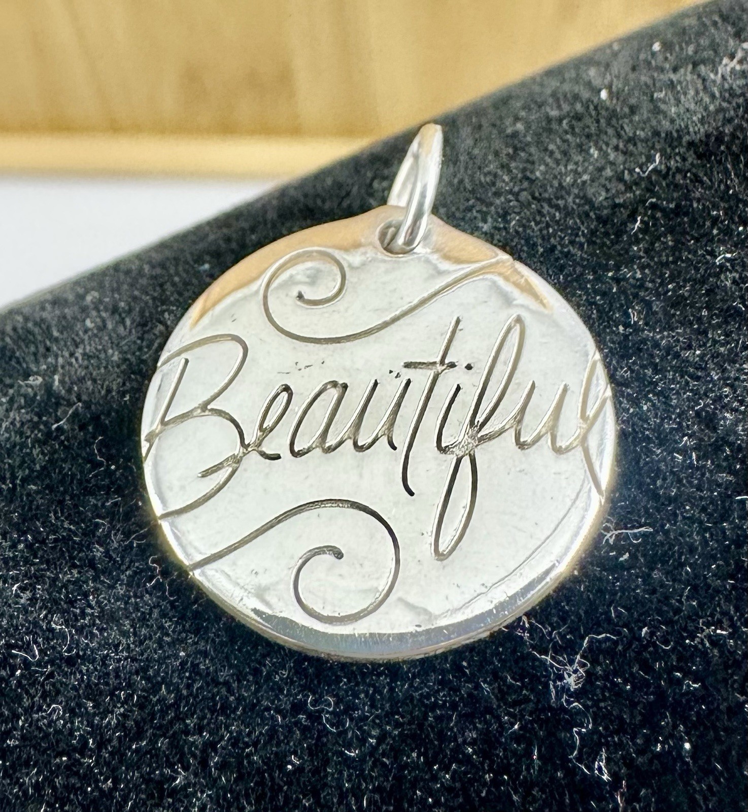 JAMES AVERY Sterling Silver Script Scroll  “BEAUT… - image 3