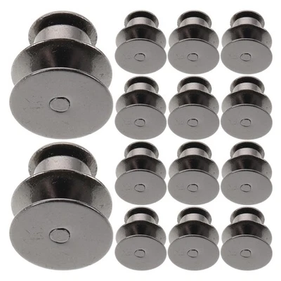 30 Set Enamel Pin Back Lock - Metal Badge Keeper - Safety Secure Pin Clutch - - Image 1 of 4