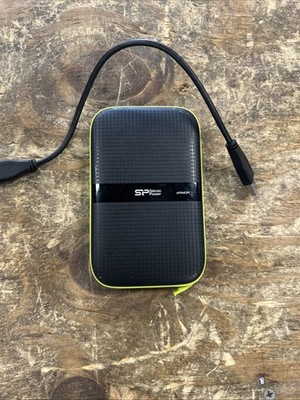 SP Silicon Power 2TB External Hard Drive Rugged, Portable, Armor A60 Shockproof