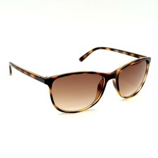 Foster Grant Designer Sunglasses Brown Round Tortoise Frame  Gradient Lenses