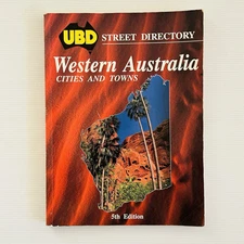 UBD Street Directory - Western Australia Cities and Towns 5th Edition