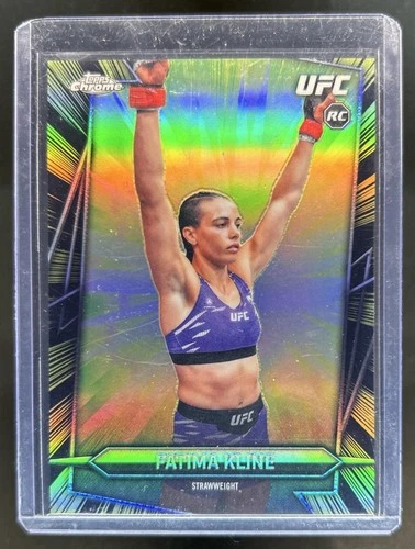 2026 Topps Chrome UFC Fatima Kline Radiating Rookies RC Rookie SP #RR-12