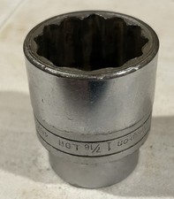 Snap-on Chrome Socket LDH462 1-7/16" 12-Point 3/4" Drive USA