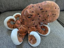 Octopus Speckled Plush Wild Republic Brown 10 X 7 X 11 Inch Stuffed