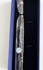 Image of Swarovski Silver Tone Clear Crystal Chain Bracelet Clasp Closure