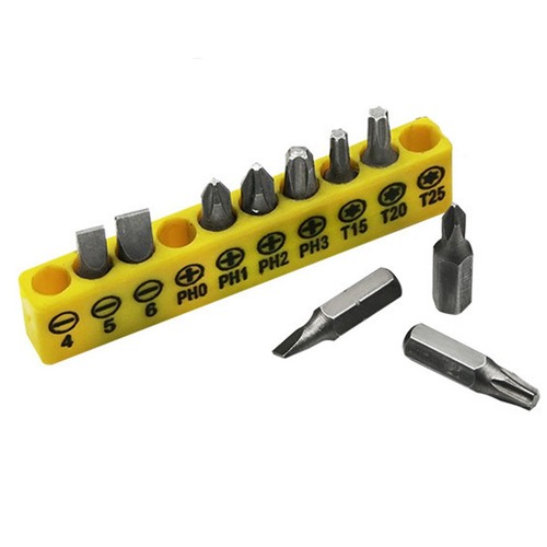 Drill Bit Bit Adapter Power Tools Red Silver For The Transfer Of Drills - Photo 12/12