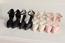 1/3 Fashion Pointed-toe High Heels With Single Buckle Fit Bjd Doll Shoes