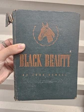 Vintage 1938 Children's Hardcover Black Beauty Anna Sewell Whitman First Illust.