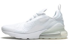 Nike Air Max 270 Triple White Men's Size AH8050-101
