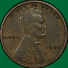 1909-VDB Lincoln Wheat Cent Extremely Fine XF Coin #37533