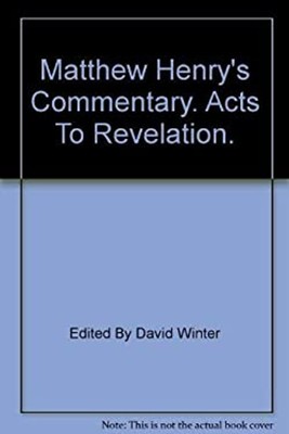 Matthew Henry's Commentary Taschenbuch David, Henry , Matthew Winter