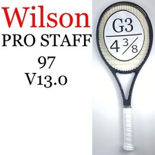 Wilson Pro Staff 97 V13.0 Tennis Racket 315g 16x19 27in Grip Size G3 WR043811