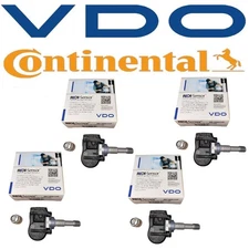 NEW OEM X4 Continental VDO SE10001HP REDI-Sensor TPMS Tire Pressure Sensor