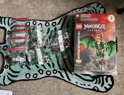 LEGO NINJAGO Legends The Guardian Dragon 71847 1650pcs 18+ Poster Set