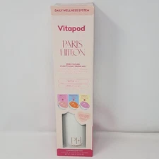 Paris Hilton Champaign Kiss Vitapod Wellness Starter Pack 1 Bottle 6 Pods ~NEW~