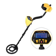 AplusChoice Metal Detector Gold Digger Finder Deep Sensitive Light LCD Display