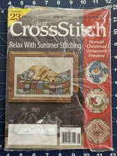 Just Cross Stitch magazine August 2017 Summer Stitching Christmas Ornaments