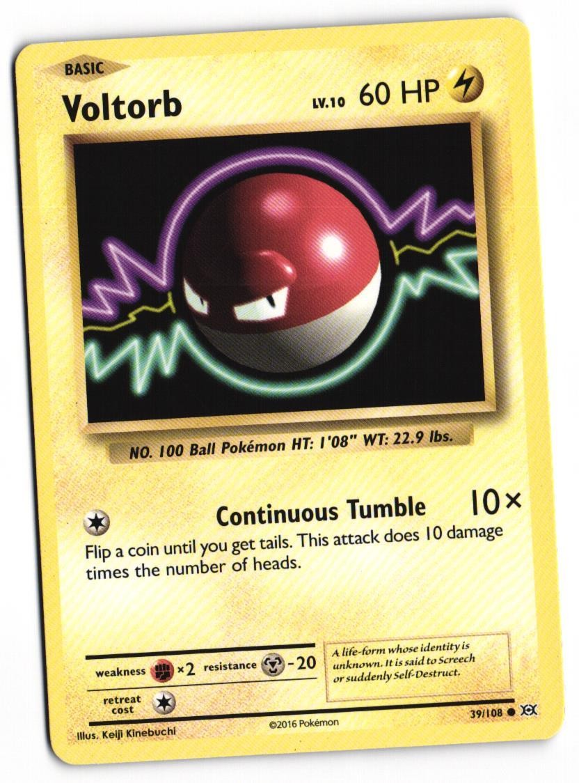 Voltorb 39/108 Evolutions