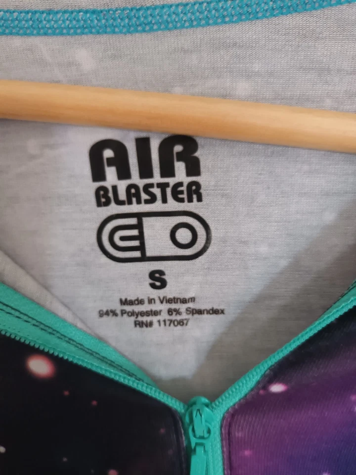 Airblaster Traje Ninja Mujer Talla Pequeña Patrón Galaxy, Multicolor, Con Capucha Foto 4 de 4