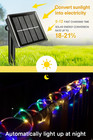 LED Solar String Lights Outdoor Waterproof Fairy Garden Rope Xmas Party Decor UK