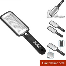 Colossal Stainless Steel Pedicure Foot File - Professional Design for Soft Feet