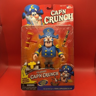 Captain Crunch Cap'n Crunch Action Figure EXTREMELY RARE!! 2001 MINT CONDITION