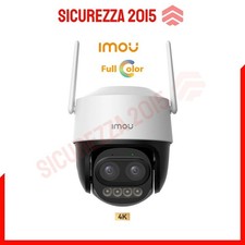 Videocamera sorveglianza da esterno IP PoE 8MP/4K Wi-Fi Full-Color