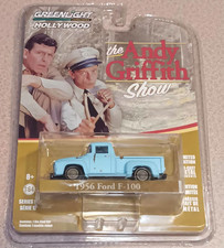 2017 Greenlight Andy Griffith Show Barney Fife Diecast 1956 Ford F-100 Toy Truck
