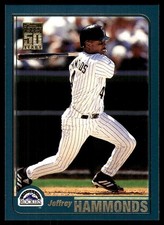 Jeffrey Hammonds 2001 Topps #31 Rockies MLB READ FREE SHIPPING AutographDen