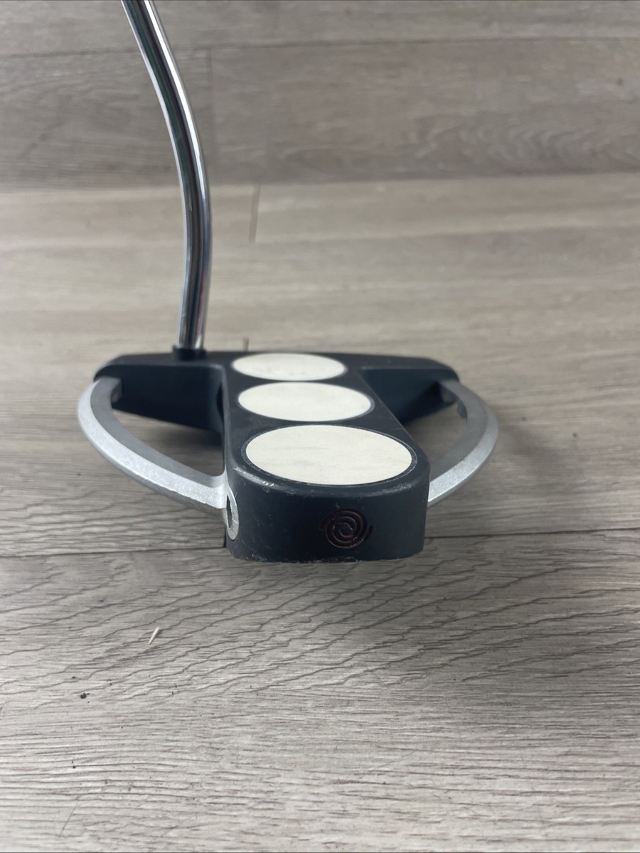 Odyssey White Steel Tri-Ball SRT Putter, 32