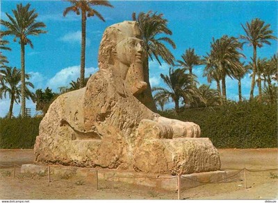 Postcard - Egypt - Sakkara - The Sphinx of Sakkara - CPM - See Straight Scans