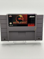 Mortal Kombat (SNES, 1993) Cartridge Only