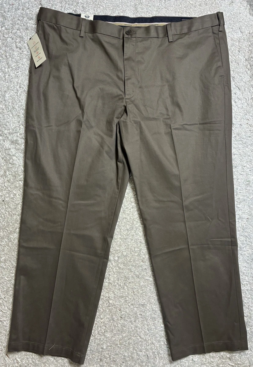 Dockers Heren Straight Fit Signature Lux Cotton Stretch Kaki broek