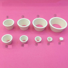 9 Count Filter Adapter Cones Set, Buchner Funnel Flask Adapter Set, Tapered Coll