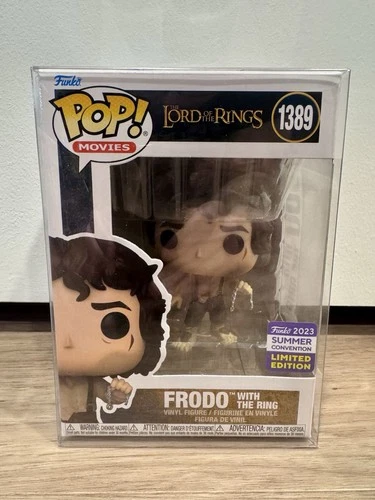 Funko Pop! Lord Of The Rings Frodo With The Ring #1389 Convention Exclusive New