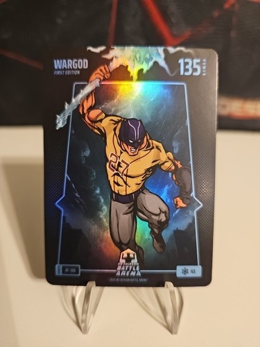 Mike Trout `Wargod` 2025 Bo Jackson Battle Arena BATTLEFOIL Ice BF-186