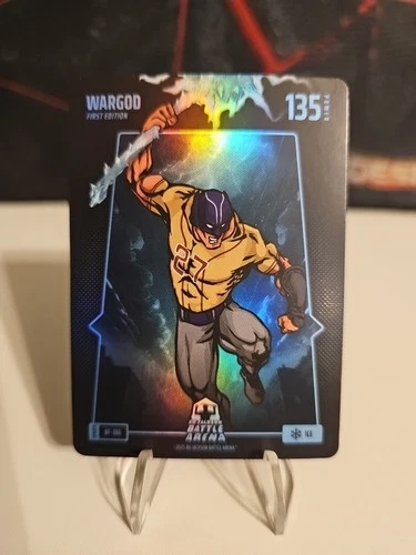 Mike Trout `Wargod` 2025 Bo Jackson Battle Arena BATTLEFOIL Ice BF-186