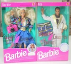 VTG Set 1992 Mattel Barbie Sea Holiday BARBIE Doll #5471 & KEN Doll #5474 *NEW
