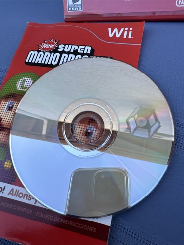 New Super Mario Bros. Wii (Nintendo Wii, 2009) Complete & Tested - Picture 3 of 8