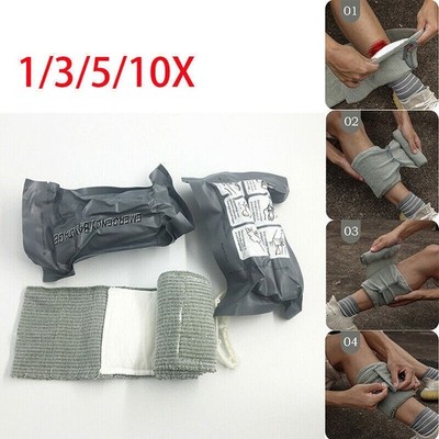 10*Madicare Israeli Bandage Trauma Dressing First Aid Compression Emergency Band